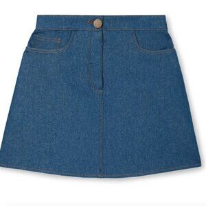 Carolina Herrera mini denim skirt EUC